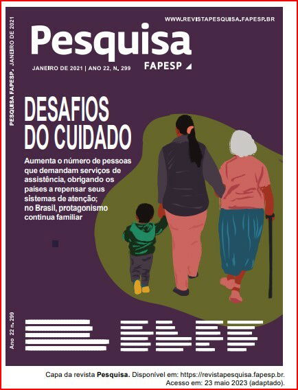 Capa de revista usada como texto motivador na redação do Enem 2023