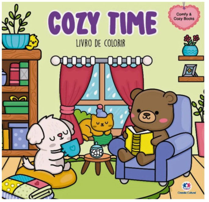 Cozy Time - Para Colorir