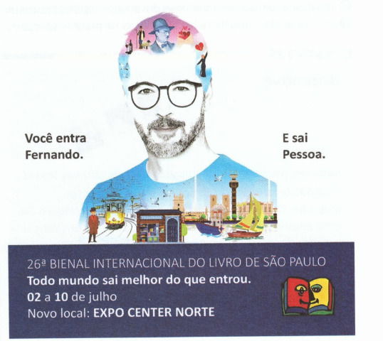 Cartaz publicitário de um enunciado do enem 2025