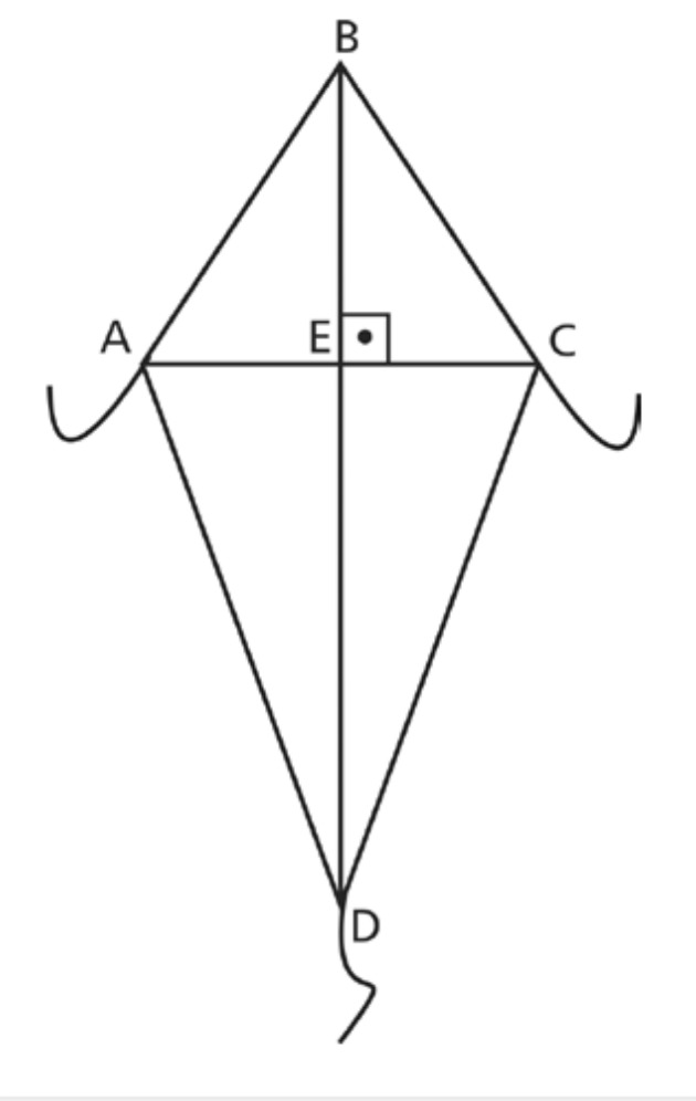 Ejercicio teorema de Pitágoras: cometa