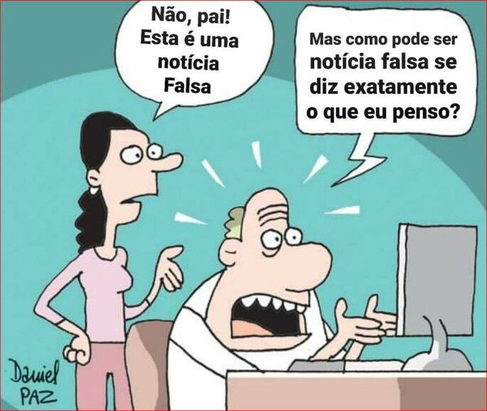 charge sobre fake news