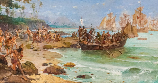 Chegada dos portugueses ao Brasil