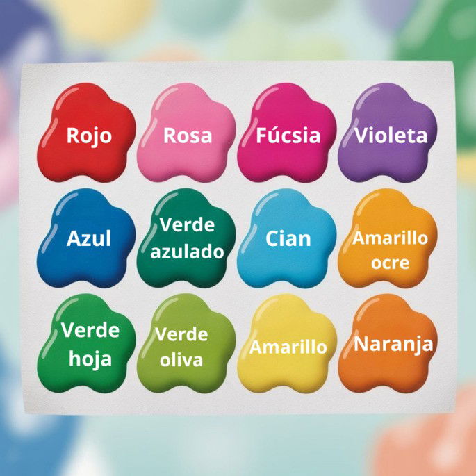 Cores em Espanhol