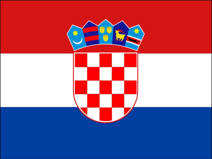 Bandeira da Croácia