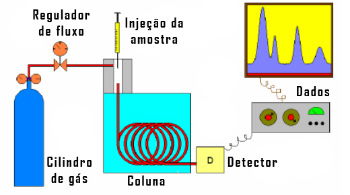 Etapas da cromatografia gasosa