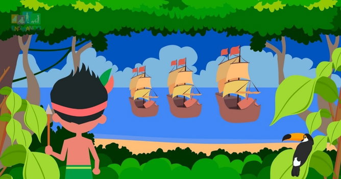 Descobrimento do Brasil - Kids