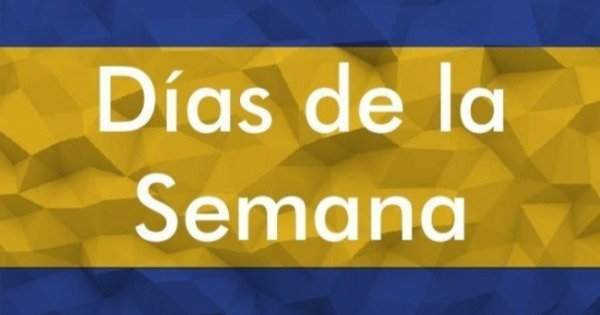 Dias da Semana em Espanhol