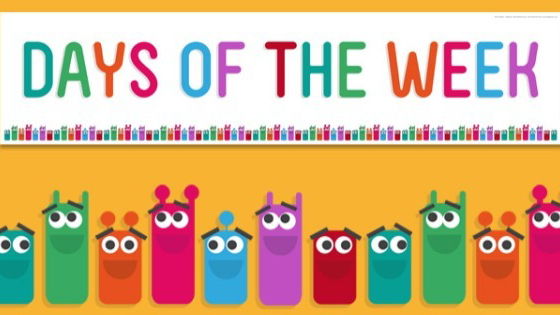 Dias da semana em inglês - Days of the week - Toda Matéria