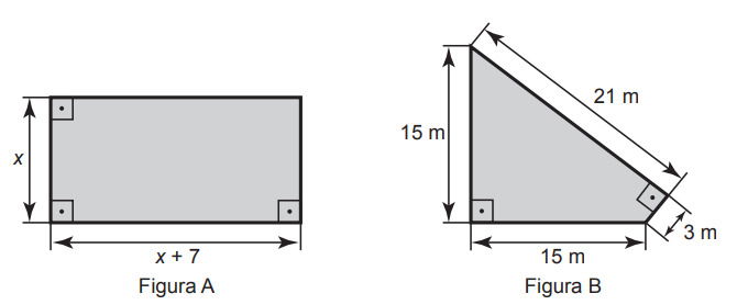 dimensões de terrenos usadas em questão do Enem 2016