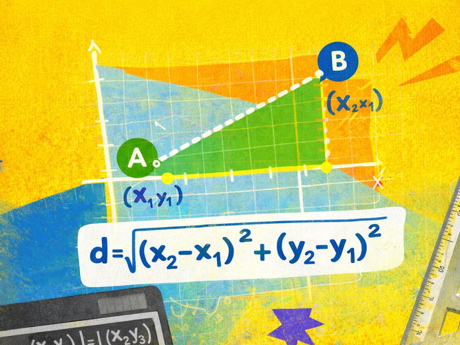 Distância entre dois pontos: como calcular e exemplos
