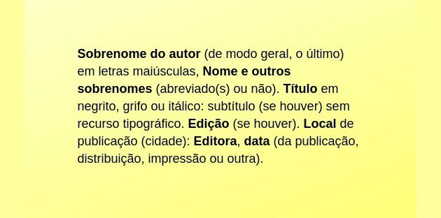 O Que é Bibliografia Do Autor