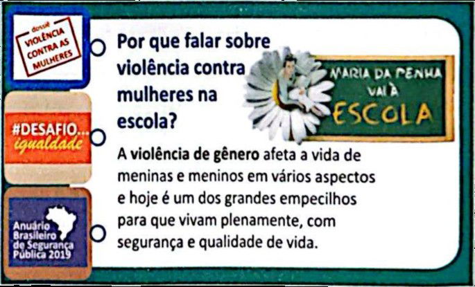 Cartaz de uma campanha virtual - enunciado enem 2025