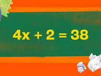 Exercícios sobre equação do 1º grau com uma incógnita