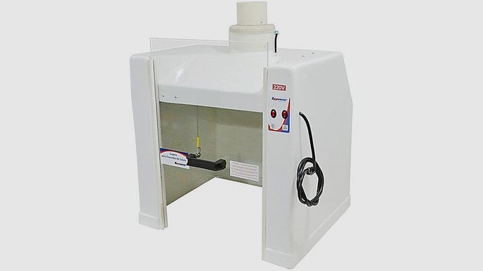 equipamento de laboratório capela de exaustão