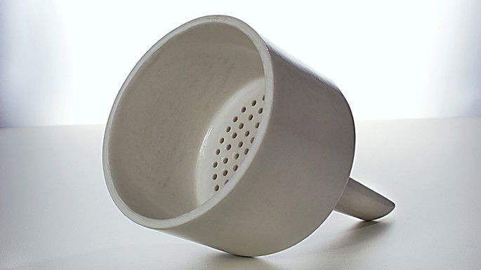 equipamento de laboratório Funil de Büchner