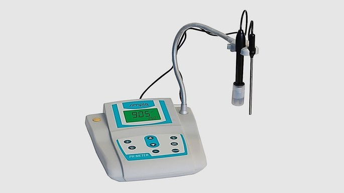 equipamento de laboratório pHmetro