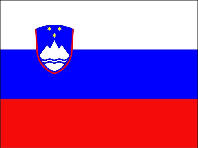 Bandeira da Eslovênia