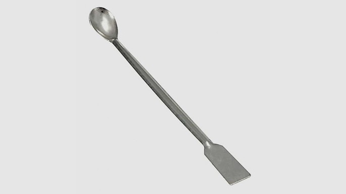 equipamento de laboratório espátula