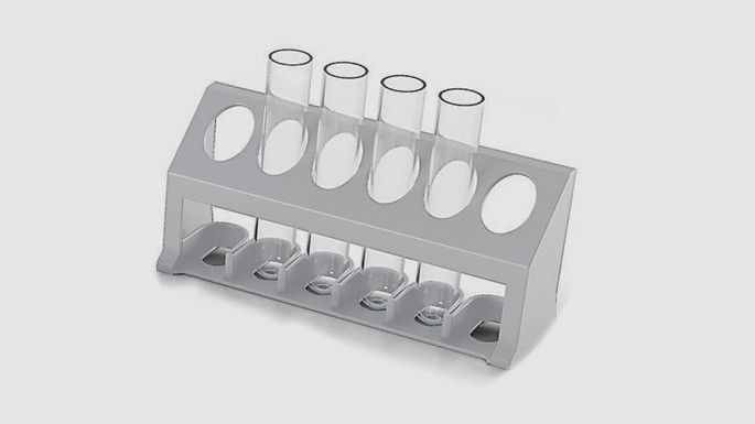 equipamento de laboratório estantes para tubo de ensaio