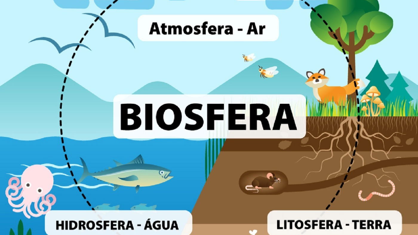 geosfera atmósfera hidrosfera biosfera