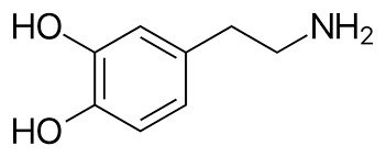molécula da dopamina