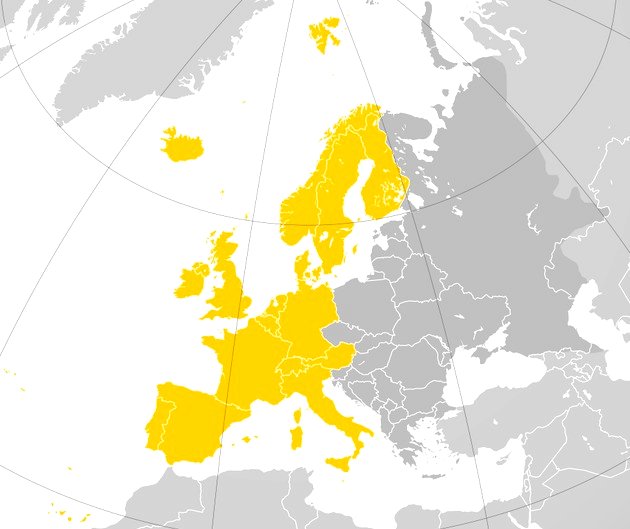 Ch. 1-5 Mapa de Europa Diagram