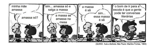 Tirinha da Mafalda