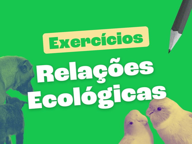 Exercício sobre relações ecológicas (com questões explicadas)