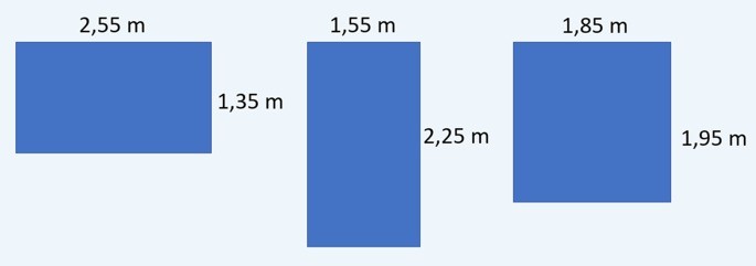 Exercício sobre área