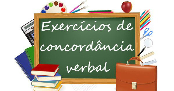 Exercícios de concordância verbal com gabarito comentado