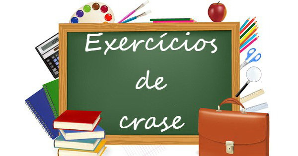 Exercícios de crase com gabarito