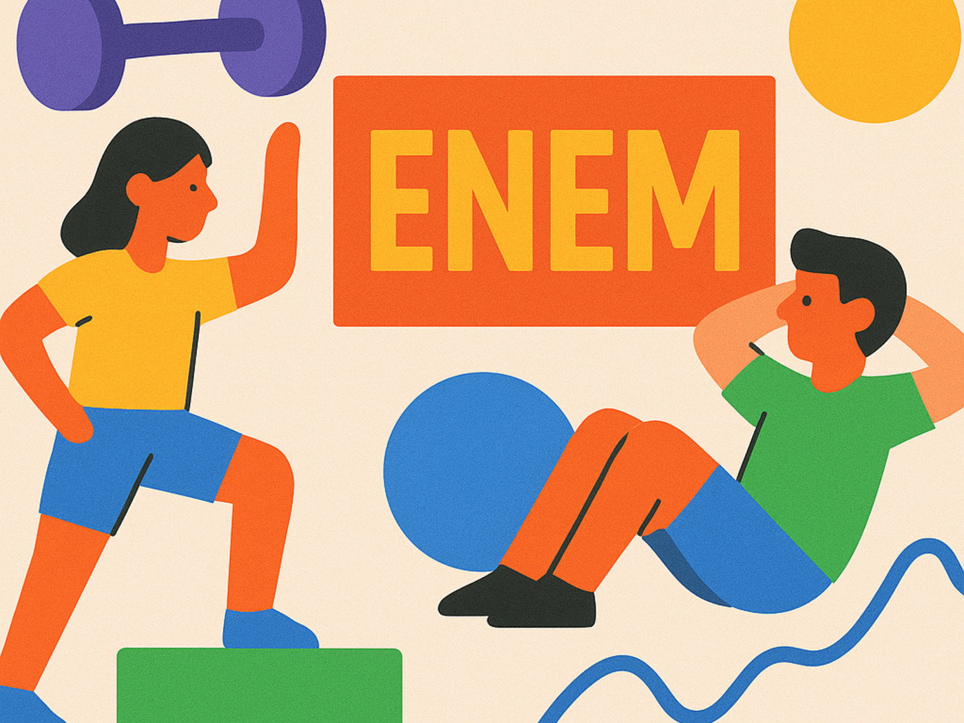 Exercícios de Educação Física para o ENEM (com gabarito) - Toda Matéria