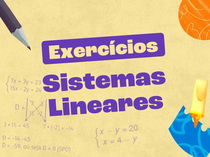 Exercícios de sistemas lineares resolvidos