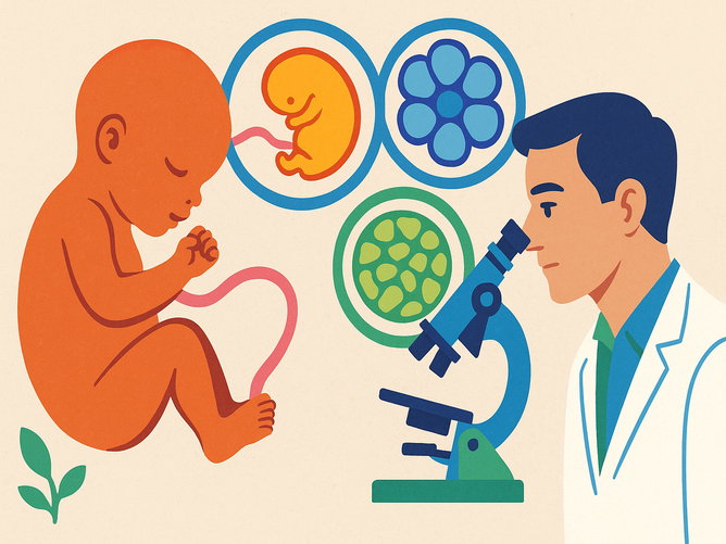 Exercícios sobre o desenvolvimento embrionário humano (com gabarito)