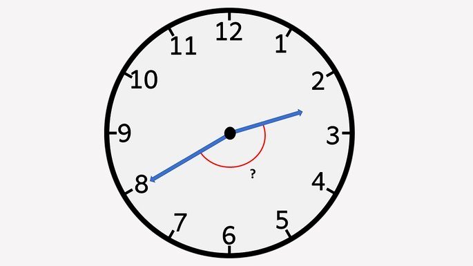 42. (b) Calcule o menor dos ângulos formados pelos ponteiros de um relógio  que marca: 