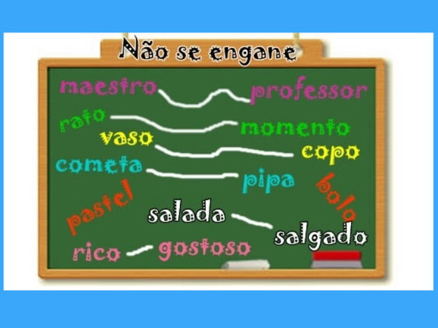 Falsos Cognatos em Inglês (False Friends) Exercícios: 1 - Complete