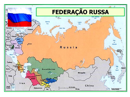 Rússia, Aspectos Geográficos e Socioeconômicos da Federação Russa