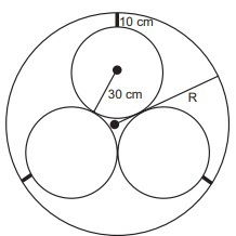 figura simulando sistema de dutos com três canos iguais