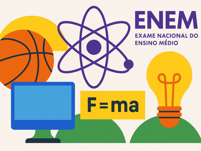 Física no Enem 2025: assuntos que mais caem (com exercícios)