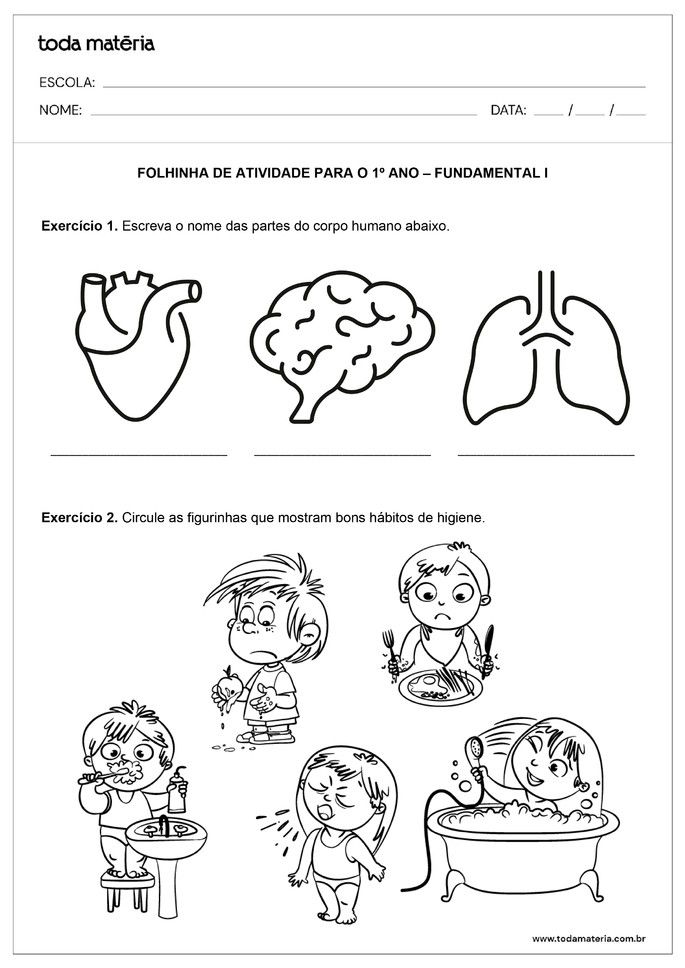 Atividades de geometria