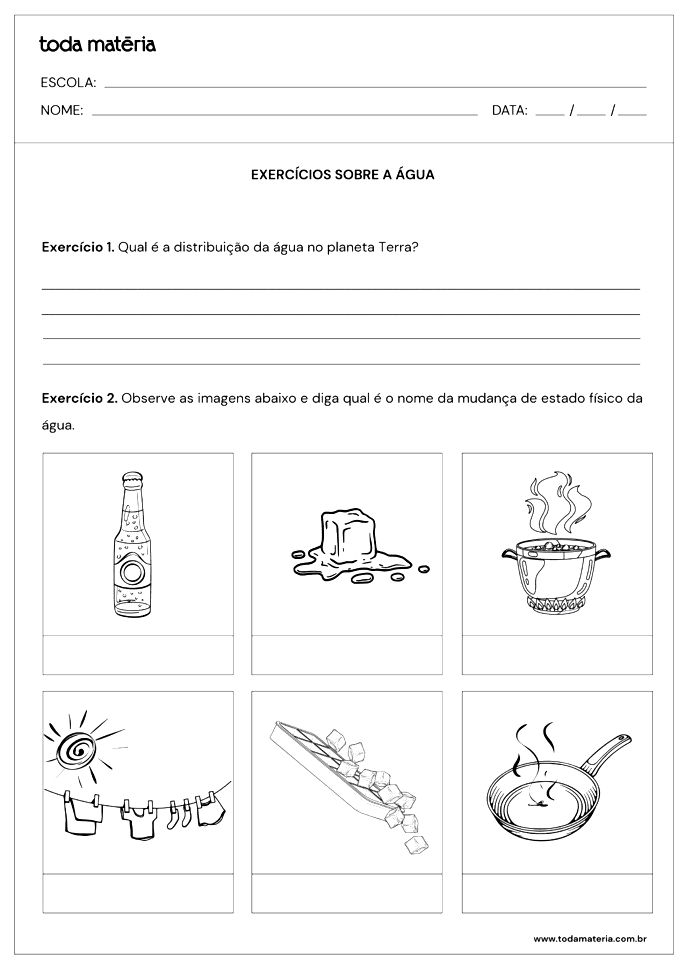 Atividades de matemática 4º ano - Toda Matéria