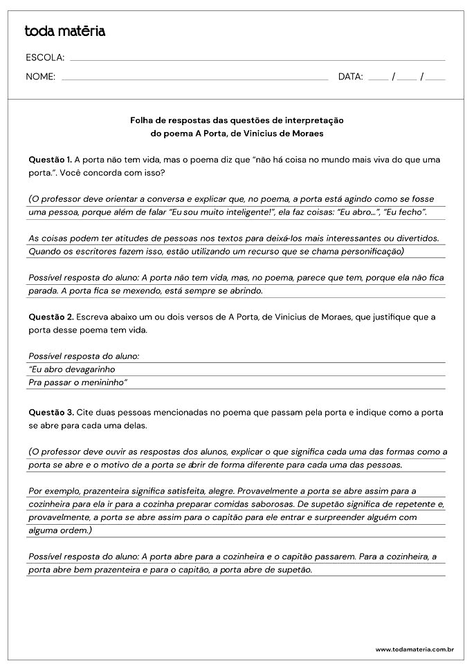 Exercício de Interpretação de Texto para o 4º Ano - Twinkl