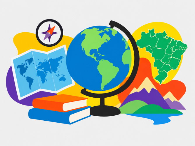 Geografia no Enem (2026): assuntos que mais caem
