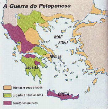 Guerra do Peloponeso: o que foi, resumo e história - Toda Matéria