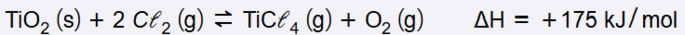 representa&ccedil;&atilde;o da clora&ccedil;&atilde;o do min&eacute;rio que cont&eacute;m di&oacute;xido de tit&acirc;nio