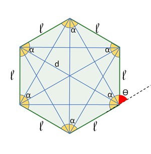 hexágono regular