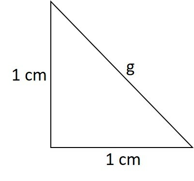 triângulo retângulo