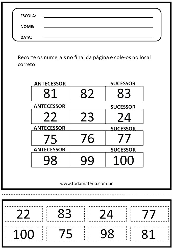 Atividades Números Pares e Ímpares: Melhores Modelos!