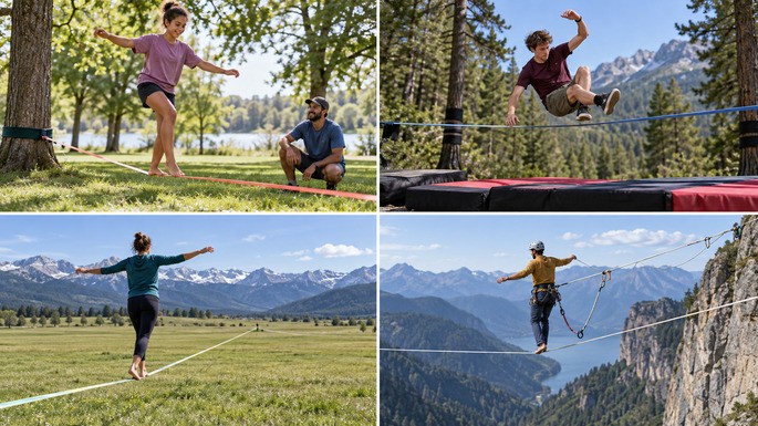Tipos de slackline