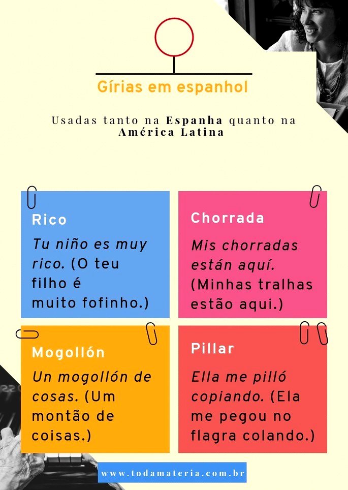 Principais gírias em espanhol (Espanha e América Latina) - Toda Matéria